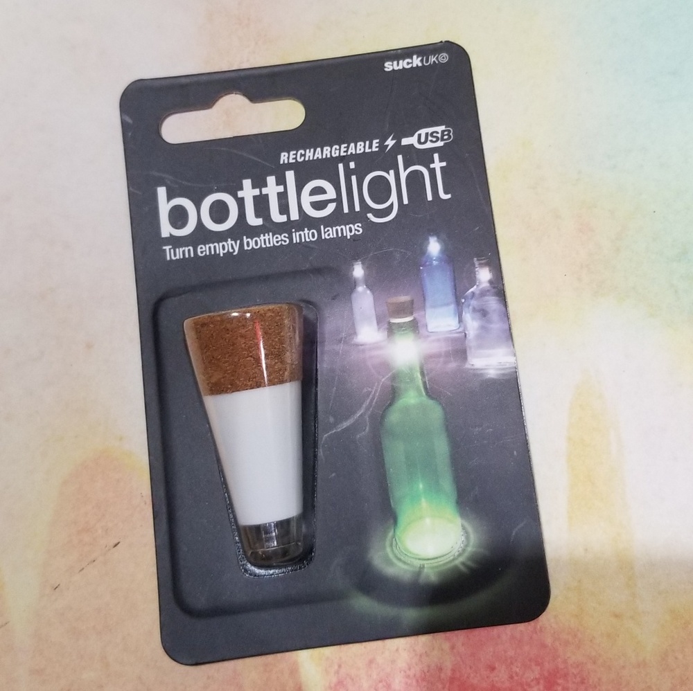 NIB Bottle light, brand new in package